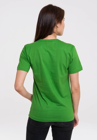 LOGOSHIRT Shirt 'Die Biene Maja - Willi' in Groen