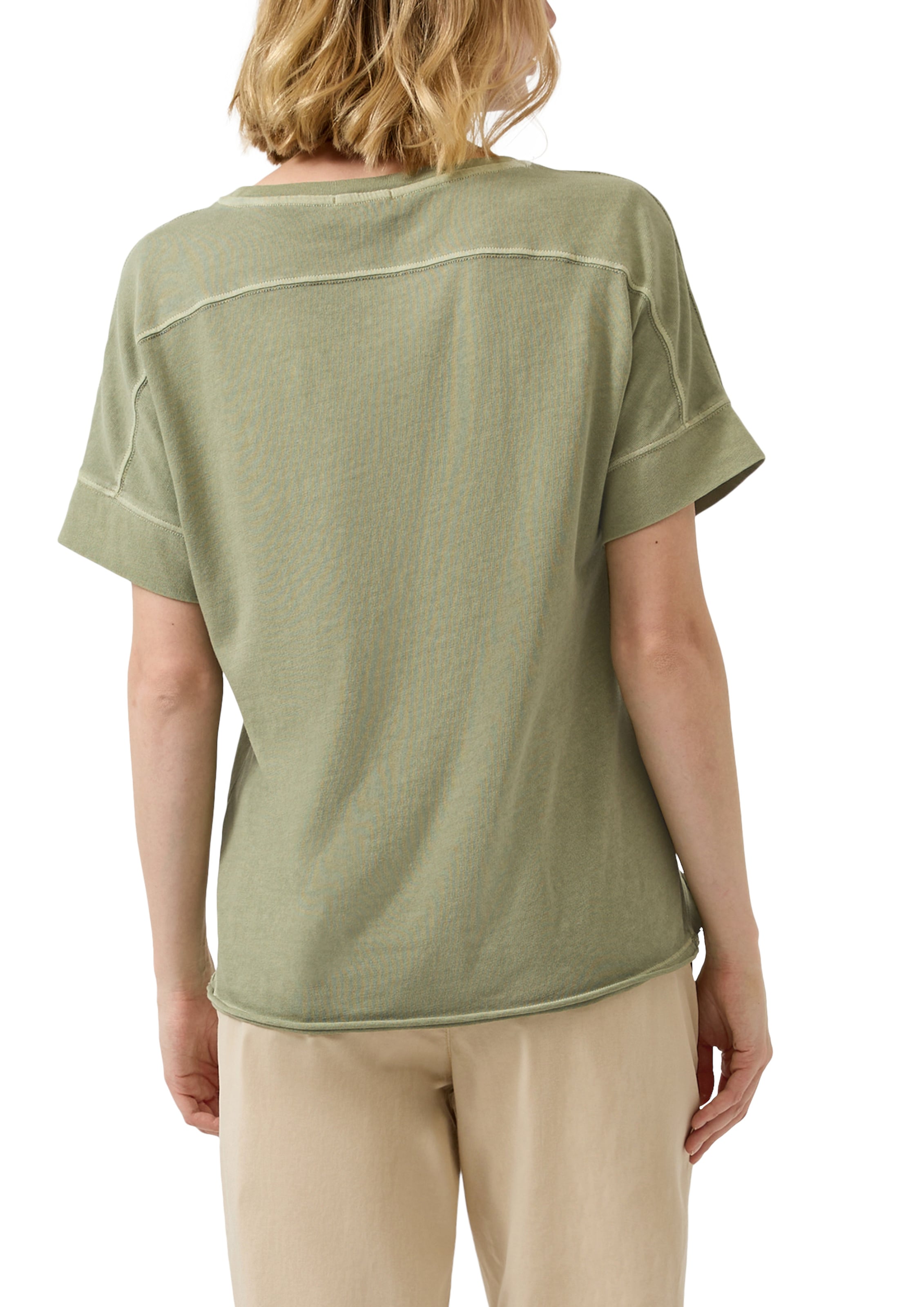T-shirt s.Oliver en vert