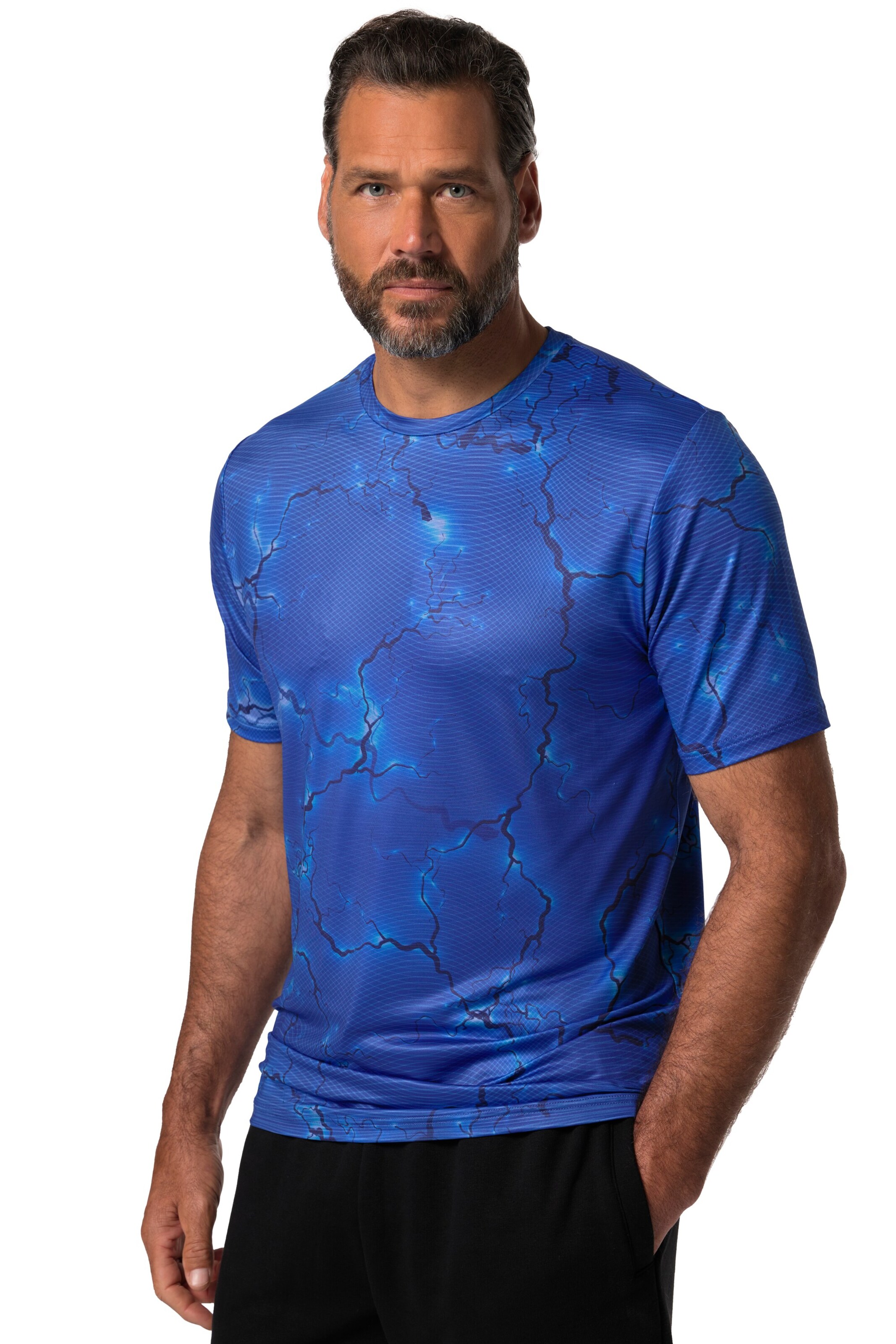 JAY-PI Funktionsshirt in Blau: Vorderseite