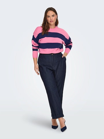 ONLY Carmakoma Pullover 'CARDERRY' in Pink