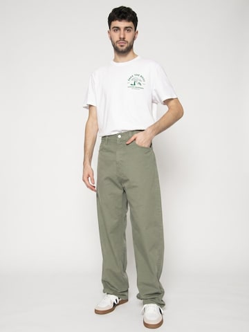 Baggy Pantaloni 'Landon' di Carhartt WIP in verde