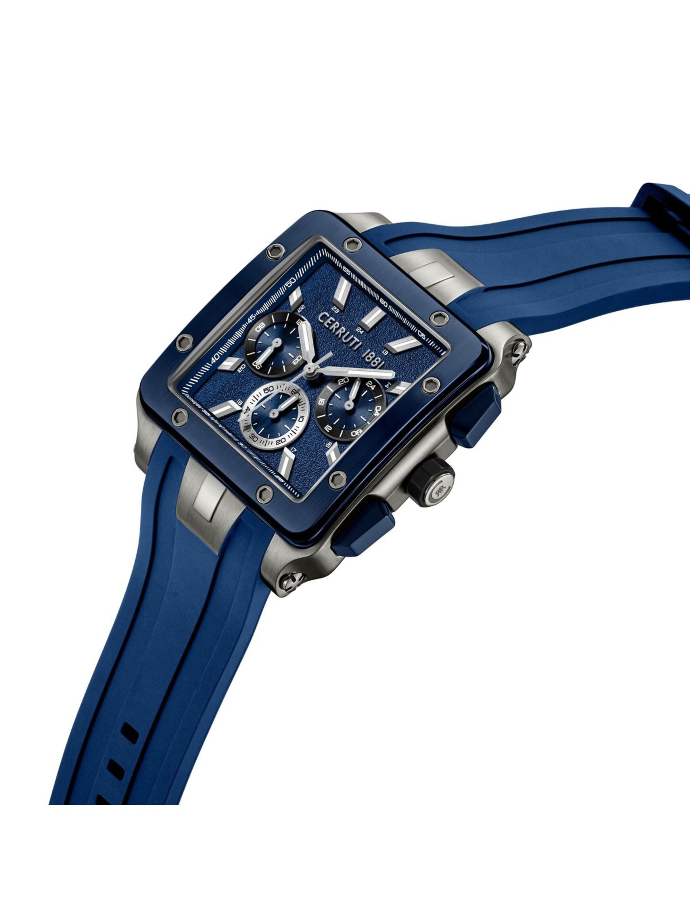 Montre à affichage analogique 'Odissea' CERRUTI 1881 en bleu