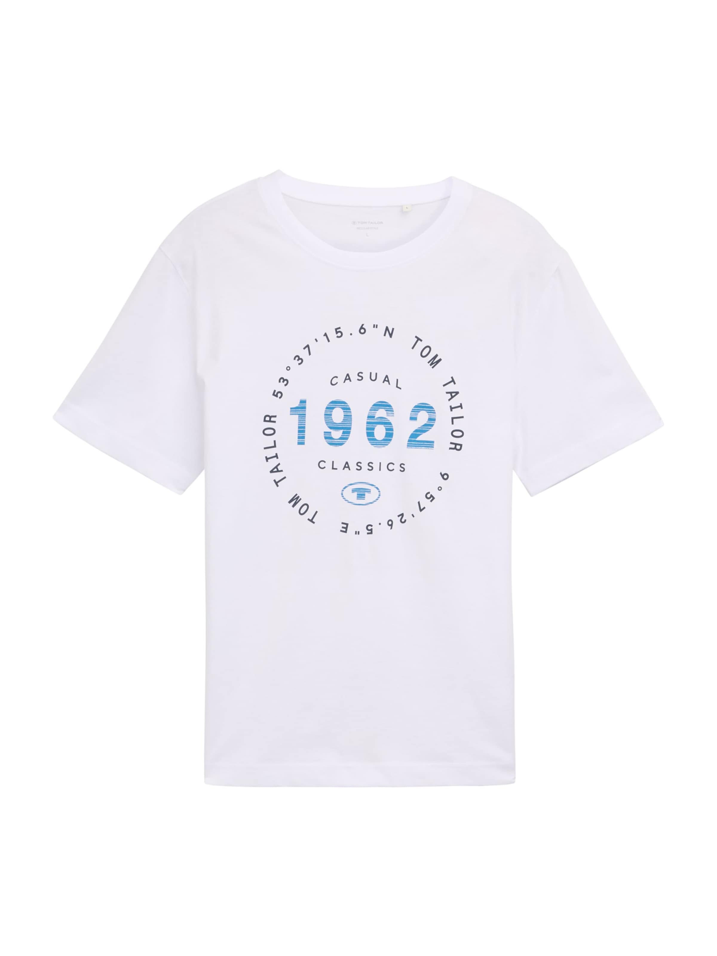 Maglietta di TOM TAILOR in bianco: frontale