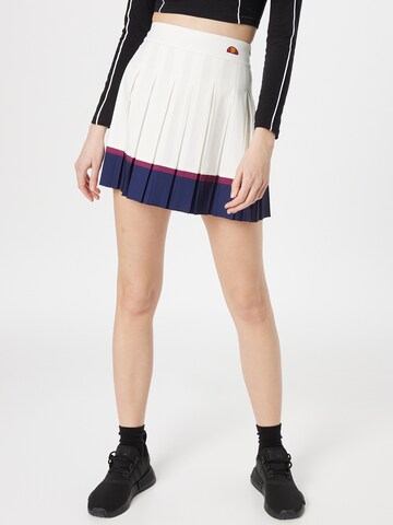 ELLESSE Skirt in White: front