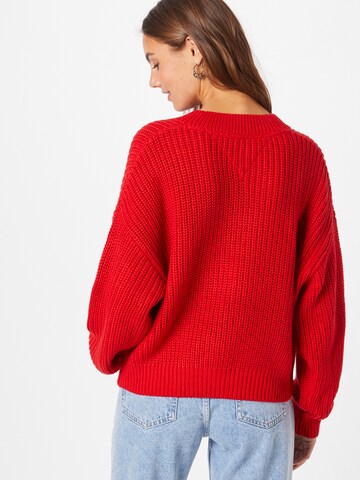 Tommy Jeans Pullover in Rot