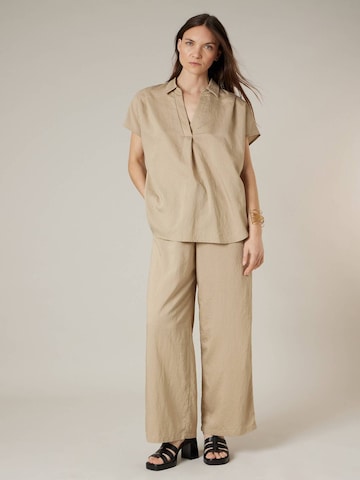 Deeluxe Bluse 'Noefi' in Beige