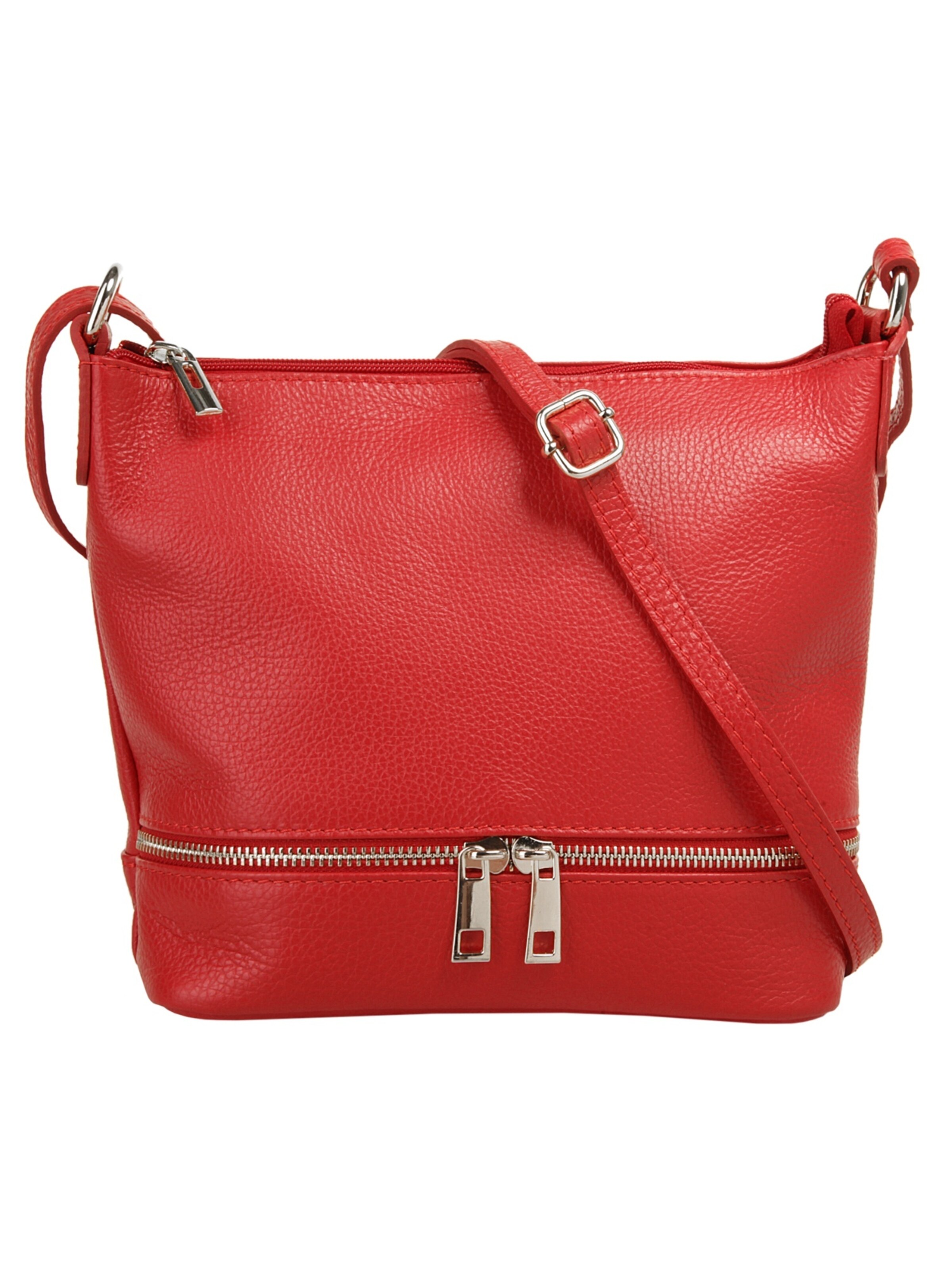 Cluty Crossbody Bag in Red: front