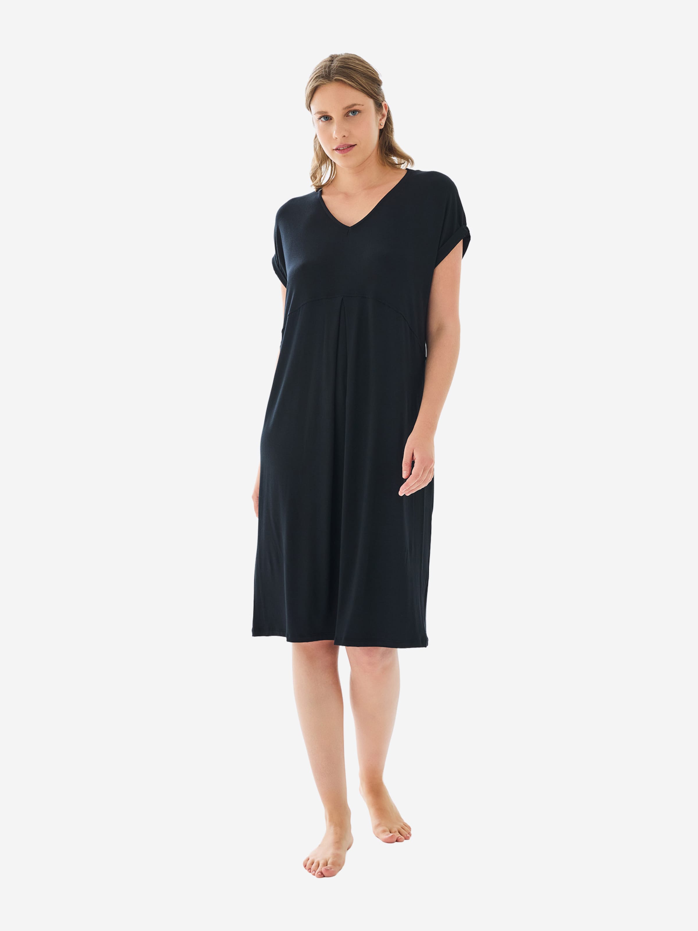 Goldenbay Jurk in Zwart: voorkant