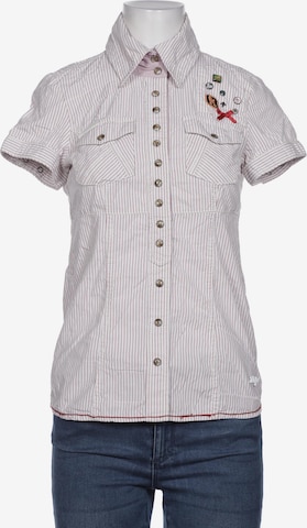 khujo Blouse & Tunic in S in White: front