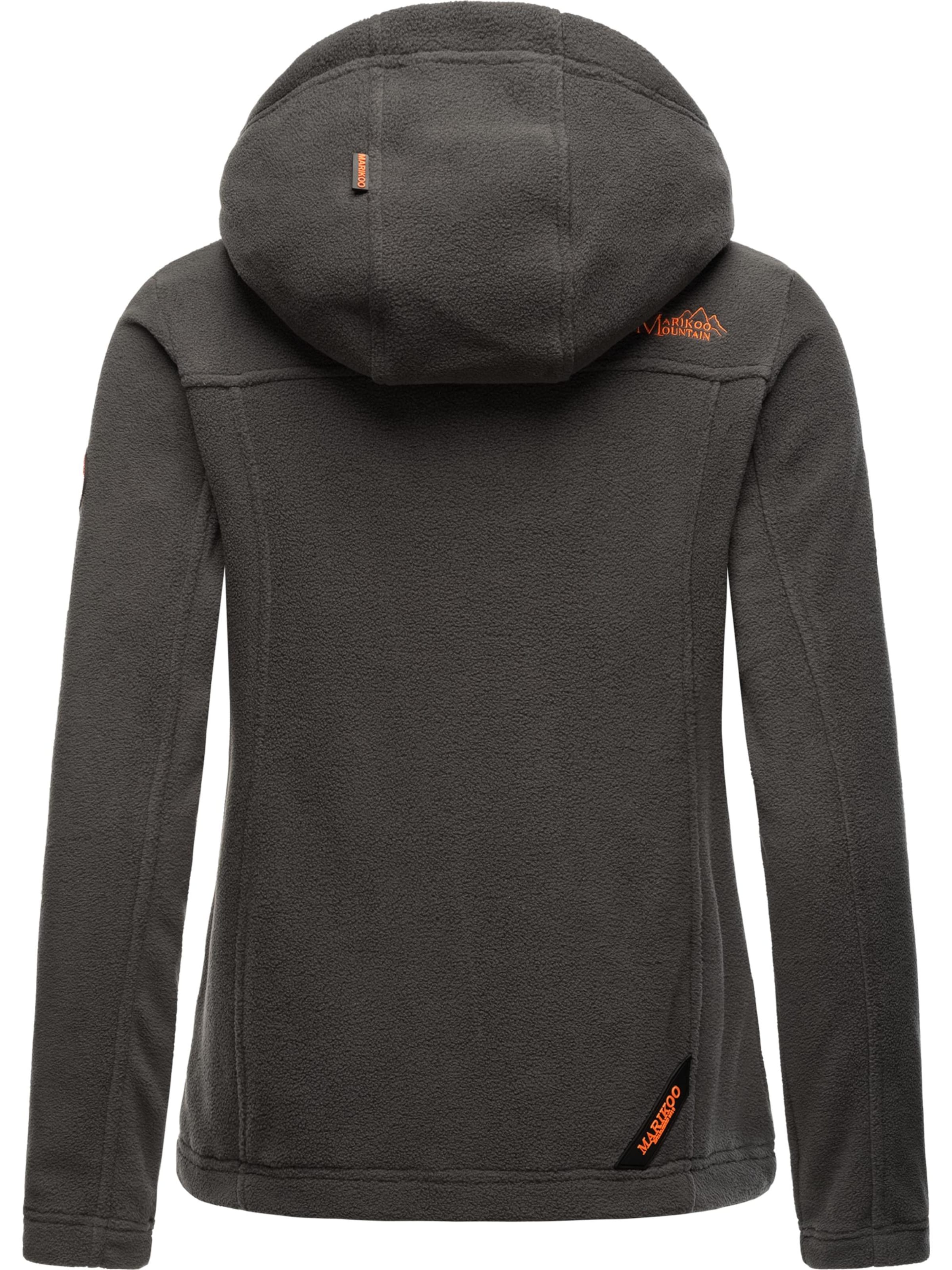 MARIKOO Fleece jacket 'Mount Iwaki' in Grey