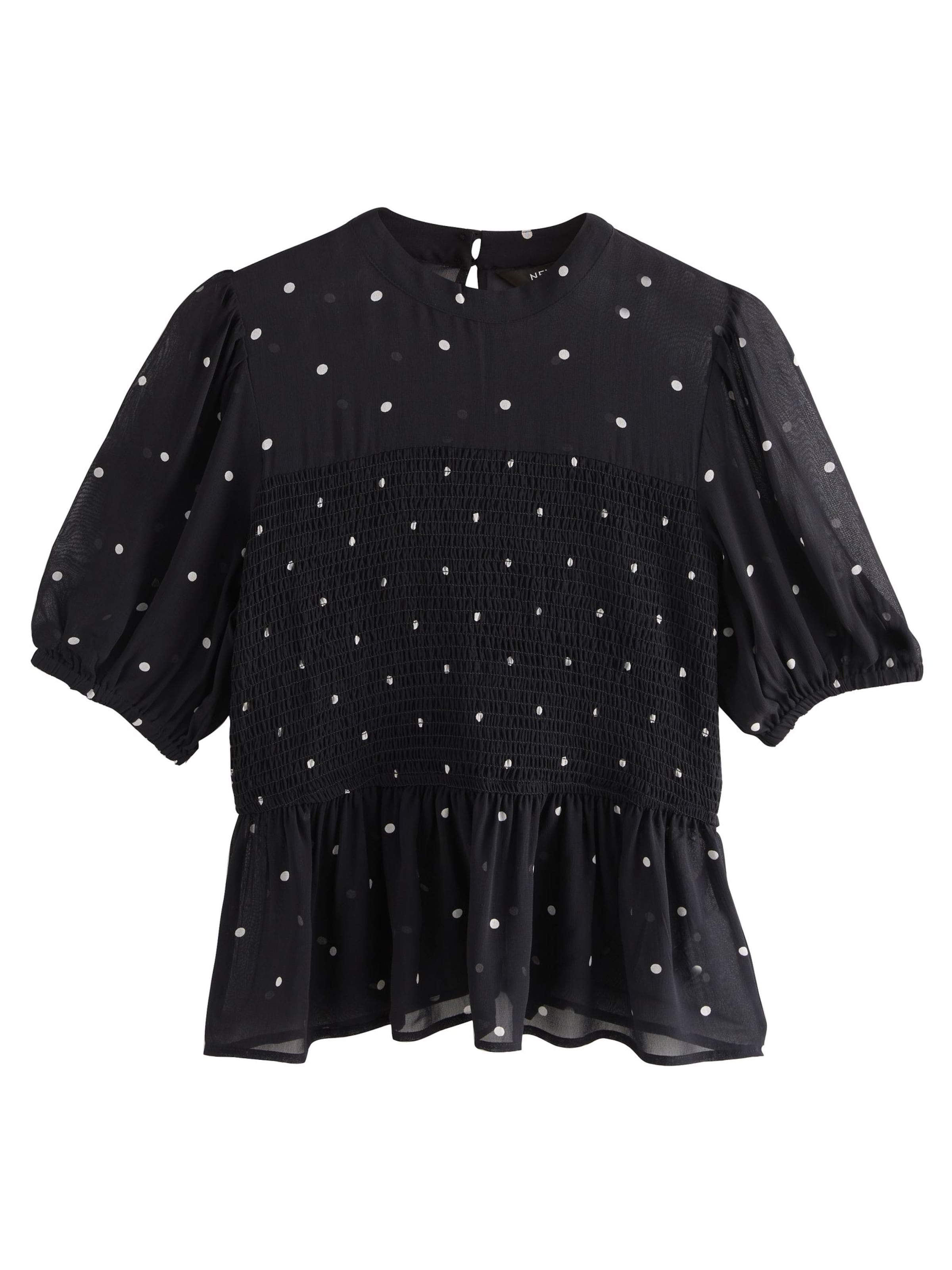 Next Bluse in Schwarz: Vorderseite