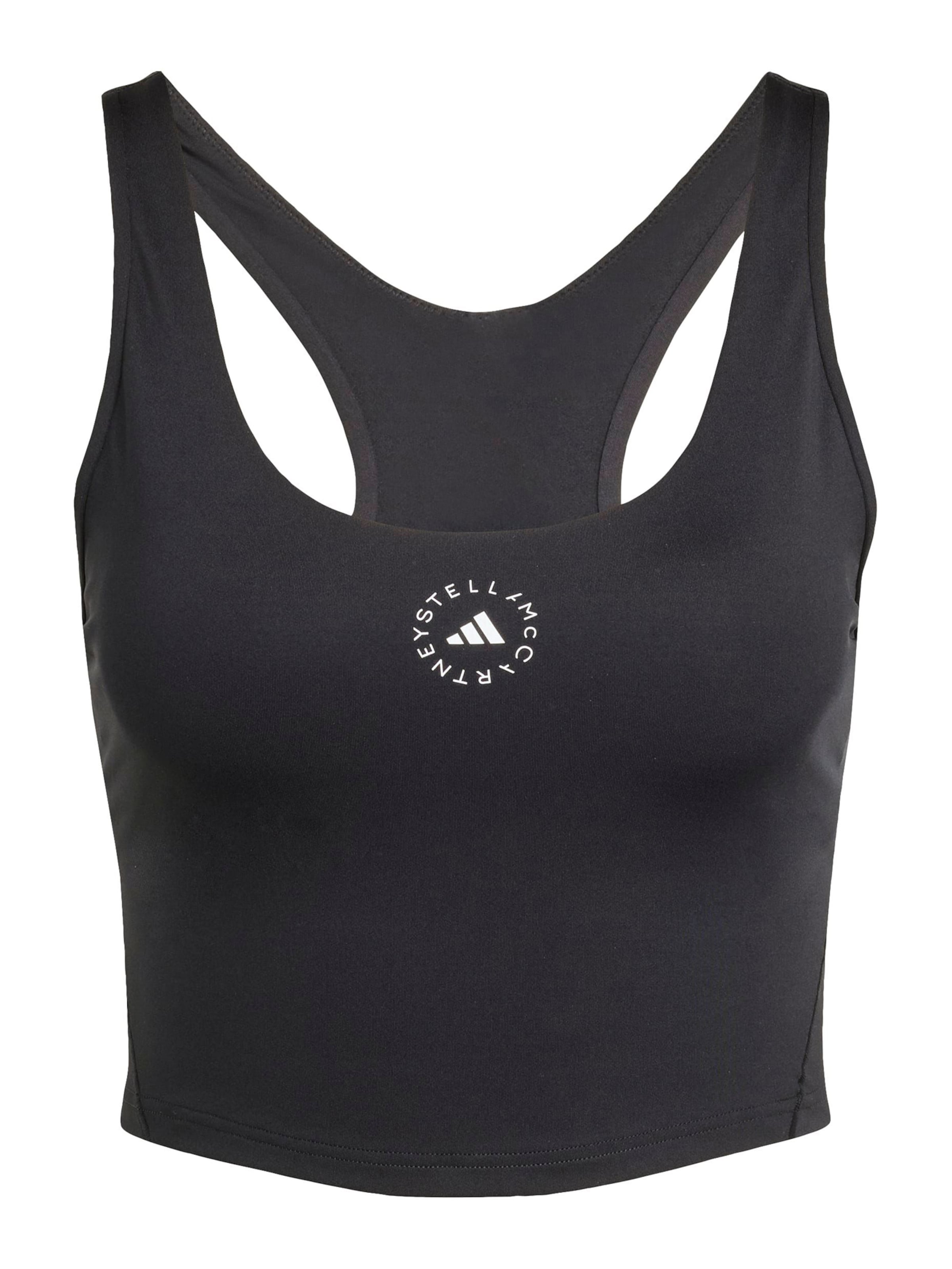 Haut de sport 'Yoga' ADIDAS BY STELLA MCCARTNEY en noir : devant