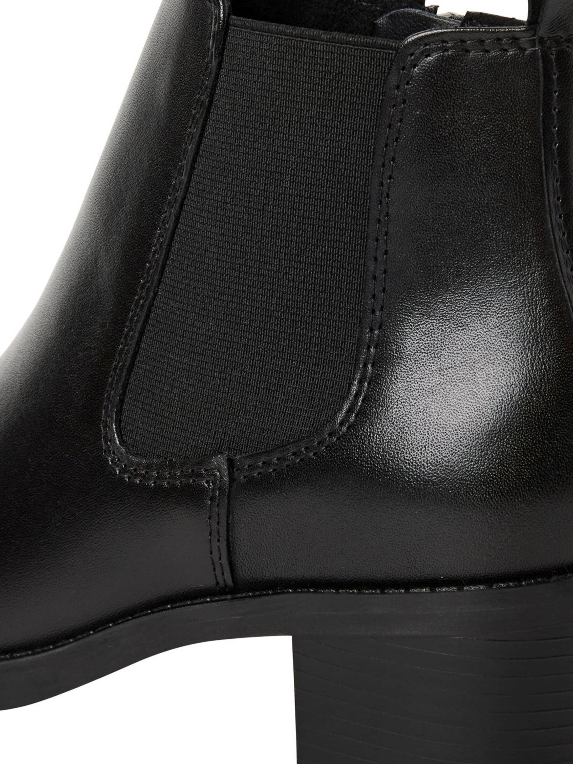 MARCO TOZZI Chelsea boots in Zwart