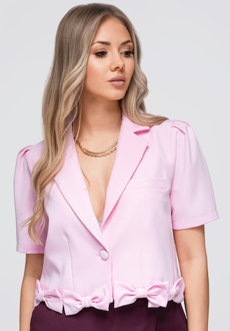 Blazer Ombre en rose : devant
