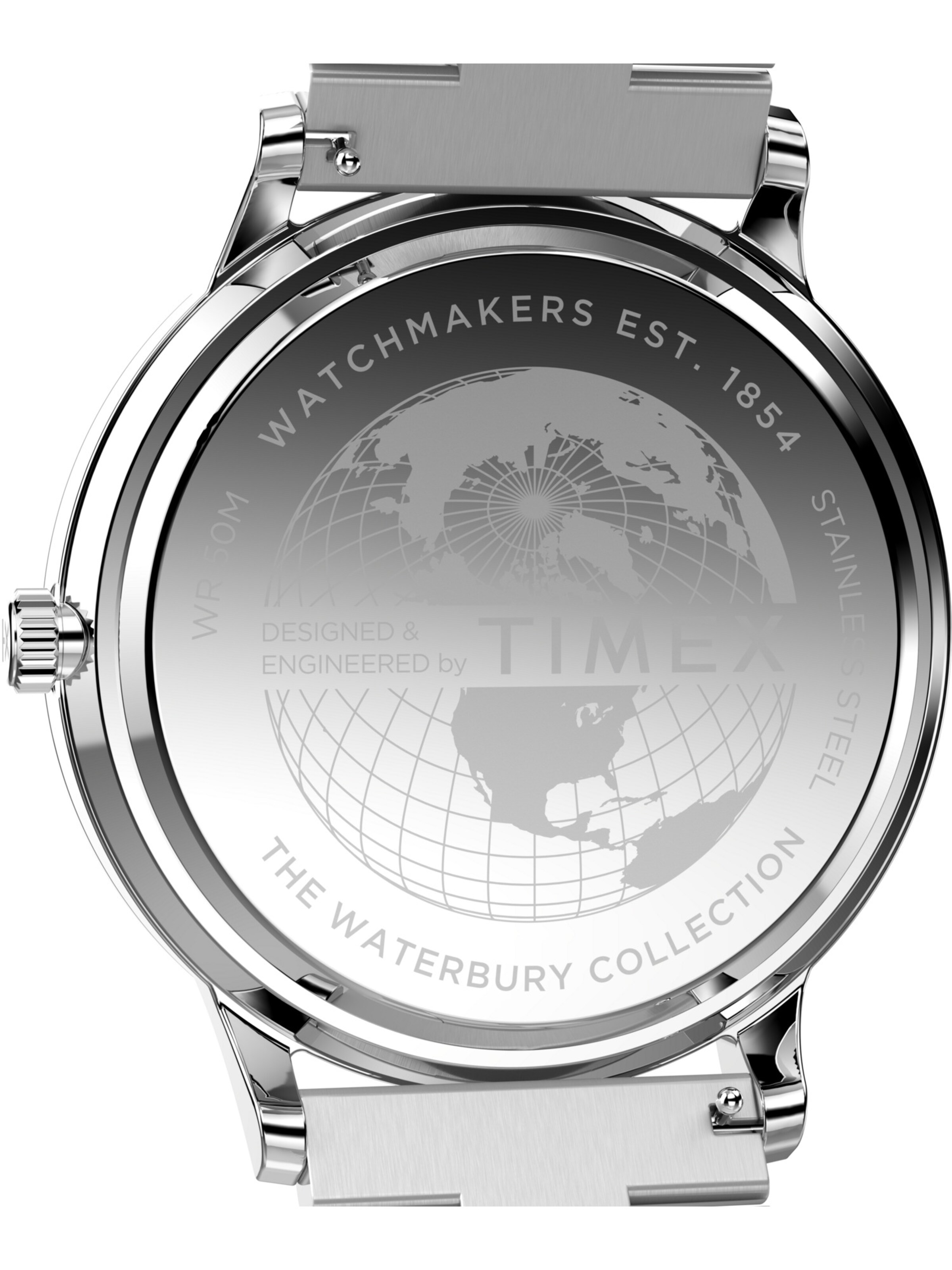 TIMEX Analoguhr 'Waterbury Classic Moon Phase' in Blau