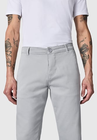 Coupe slim Pantalon chino 'Solon' Peak Time en gris