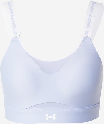 UNDER ARMOUR Bustier Sport bh 'Infinity 2.0' in Lila: voorkant