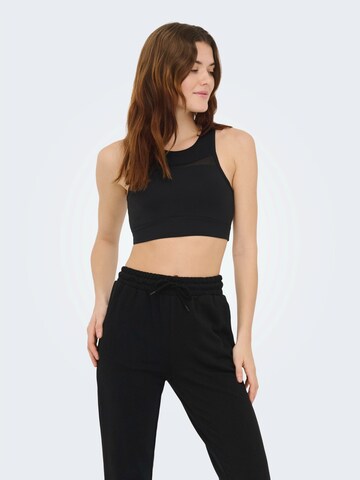 ONLY PLAY Bralette Sports bra in Black: front