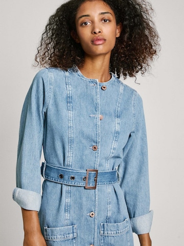 Pepe Jeans Shirt Dress 'Scottie' in Blue