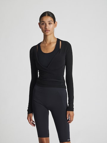 Gai+Lisva Shirt 'Anne' in Schwarz: Vorderseite