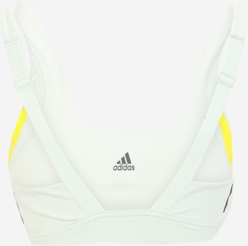 ADIDAS SPORTSWEAR Bustier Sport-BH 'Powerimpact Luxe Medium-Support Hiit' in Grün