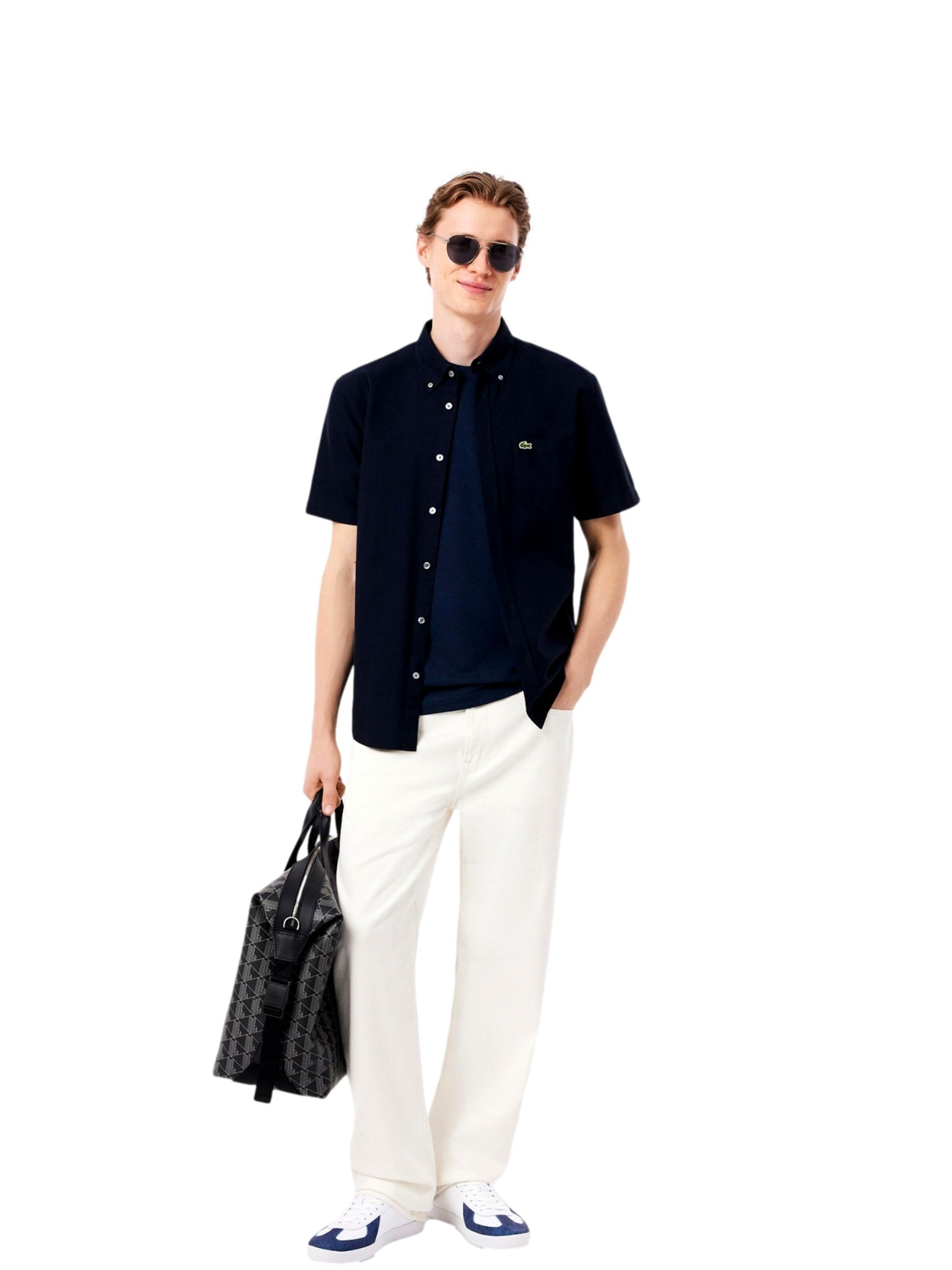 LACOSTE Shirt in Blue