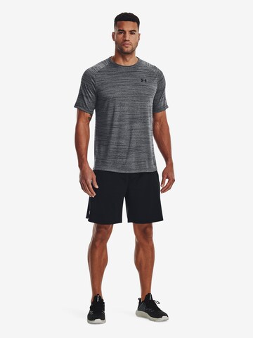 UNDER ARMOUR Funktionsshirt 'Tiger' in Schwarz