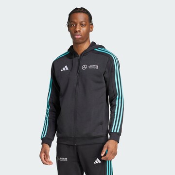 ADIDAS PERFORMANCE Спортивная кофта 'Mercedes - AMG Petronas Formula One Team' в Черный: спереди