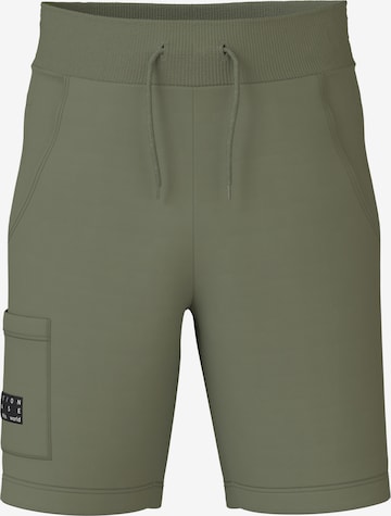 Pantalon 'VIVASSE' NAME IT en vert : devant