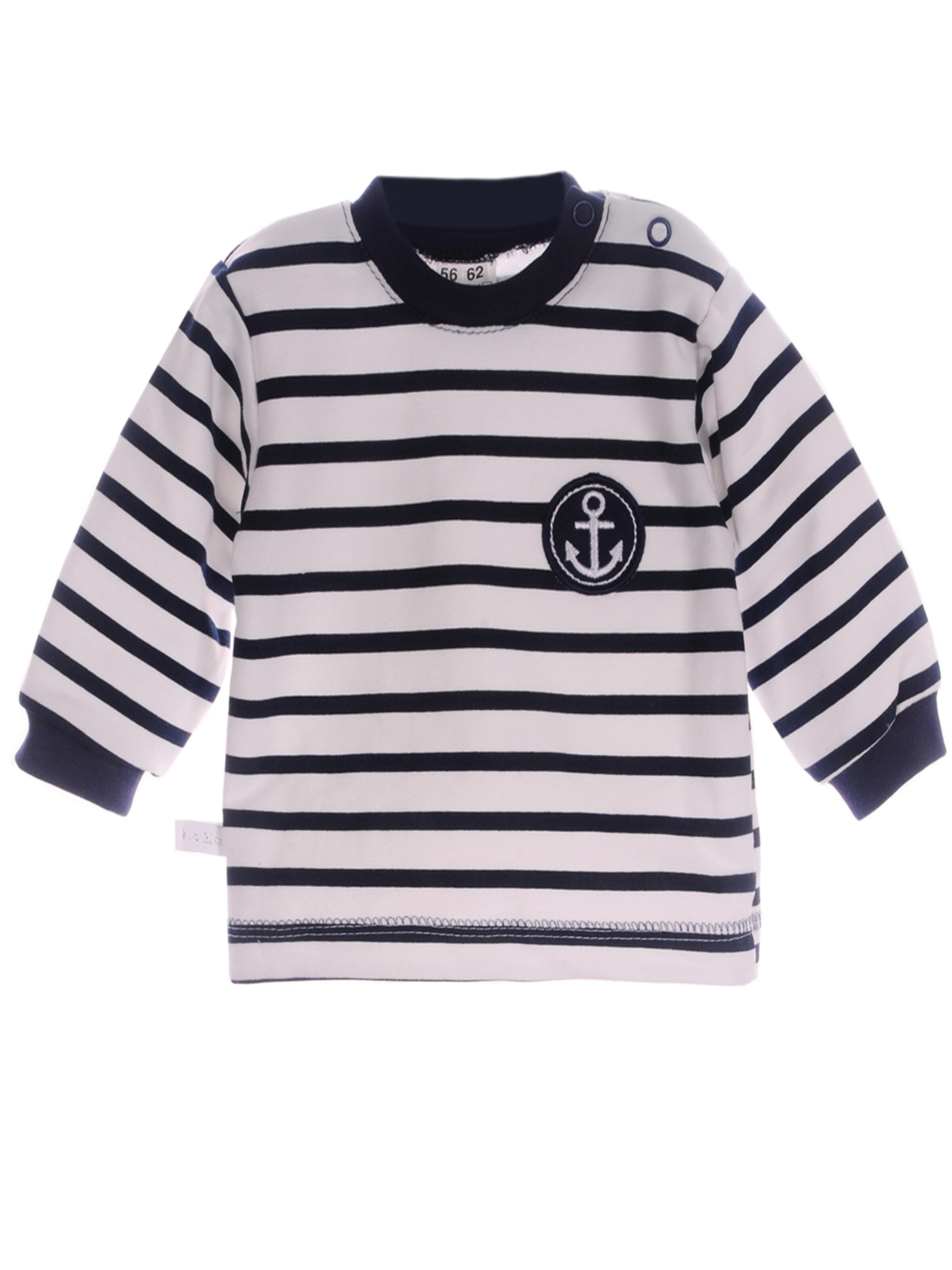 La Bortini Sweatshirt in Blau: Vorderseite