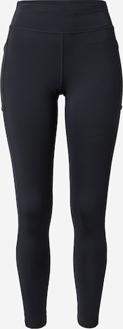 ADIDAS PERFORMANCE - Skinny Calças de desporto 'Match ' em preto: frente
