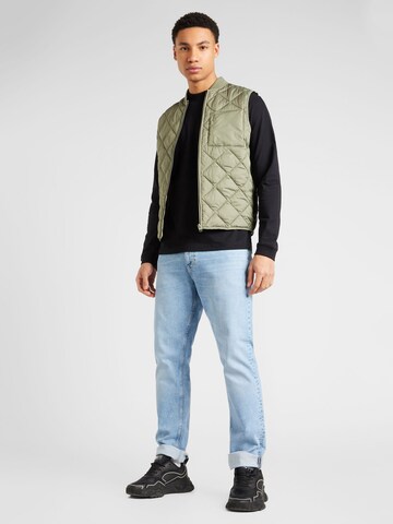 JACK & JONES Kamizelka 'KARL' w kolorze zielony