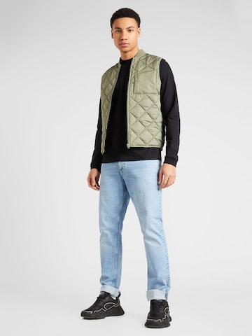 JACK & JONES Bodywarmer 'KARL' in Groen