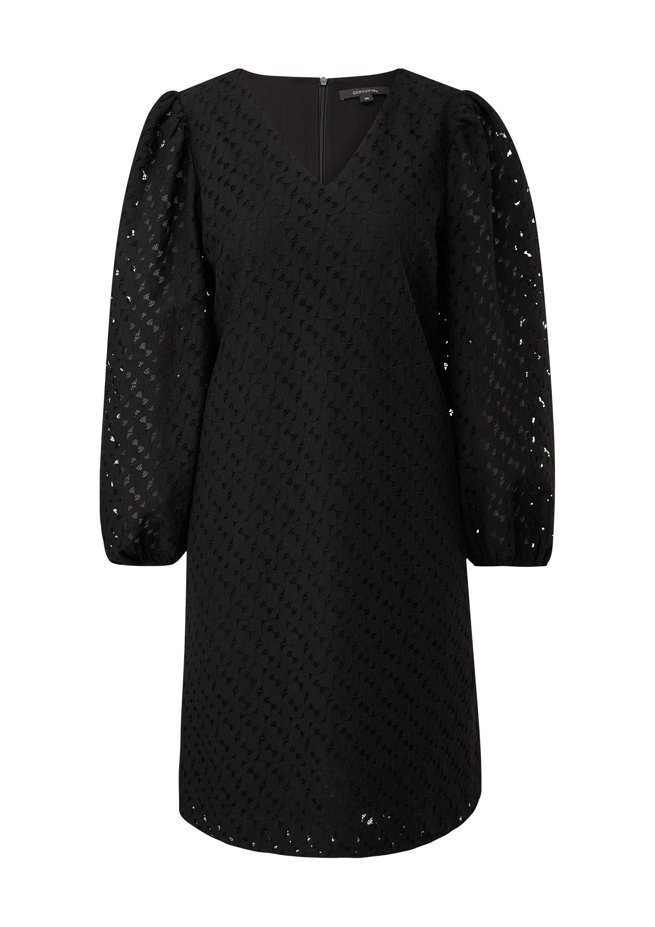 COMMA Robe en noir, Vue avec produit