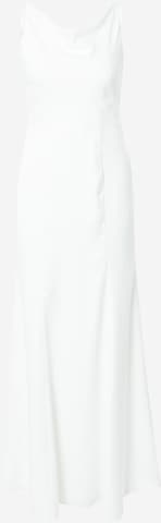 Chi Chi London Evening Dress in White: front