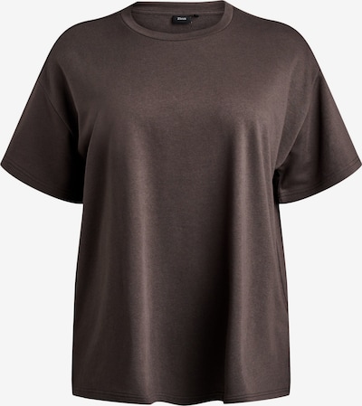 Zizzi Oversized tričko 'Mlavna' ve velikosti XL-XXL - čokoládová, Produkt
