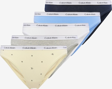 Calvin Klein Underwear Трусы-слипы в Синий: спереди