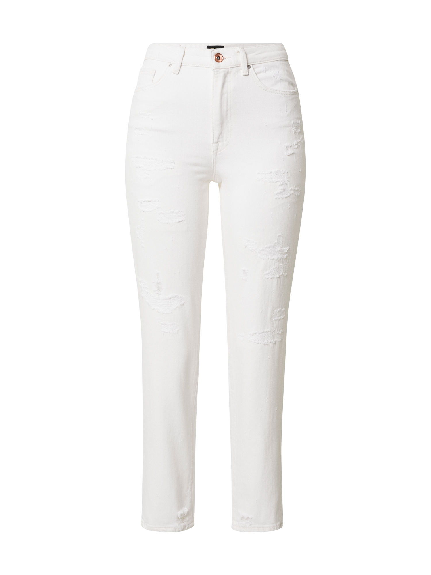 Hxq06 Abbigliamento ONLY Jeans FINE in Bianco 