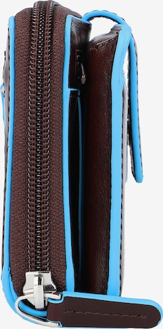 Piquadro Wallet 'Blue Square' in Brown