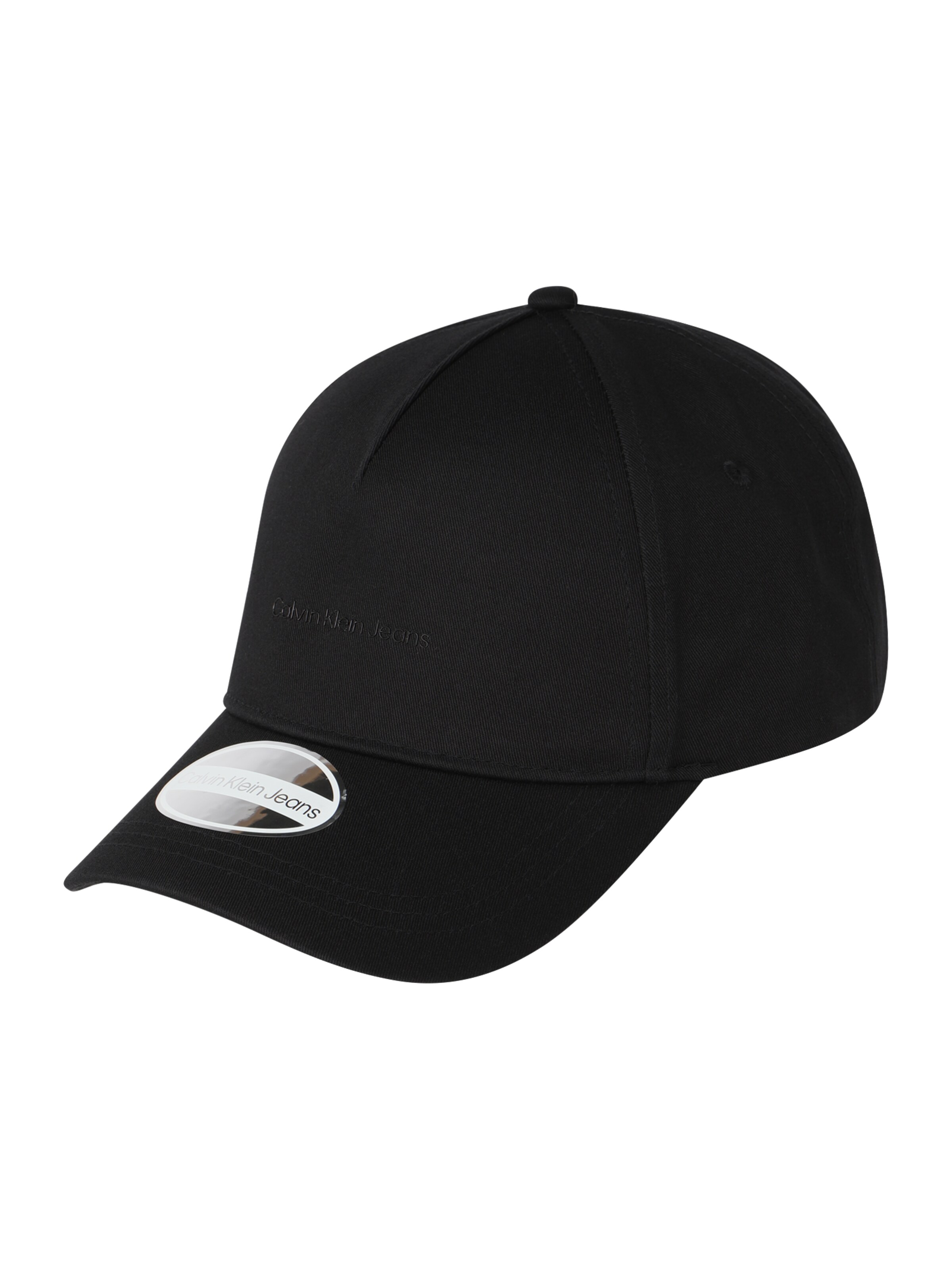 Calvin Klein Jeans - Gorra en negro: frente