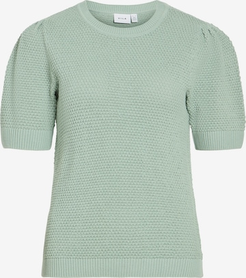 zaļš VILA Džemperis 'VIDALO': no priekšpuses