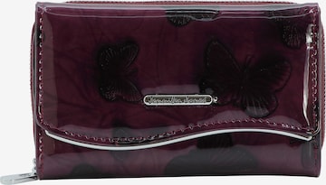 Jennifer Jones Wallet in Purple: front