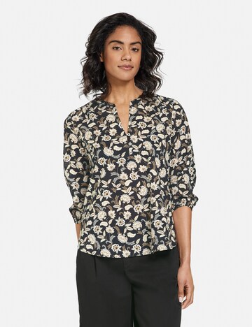 TAIFUN Blouse in Zwart: voorkant