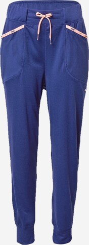 Pantalon de sport PUMA en bleu : devant