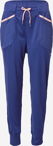 PUMA Zwężany krój Spodnie sportowe w kolorze niebieski: przód