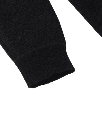ALLTHEMEN Strickjacke 'Flausch'‌‌‌ in Schwarz
