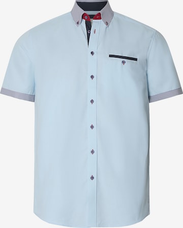 BABISTA Button Up Shirt 'Florevetto' in Blue: front