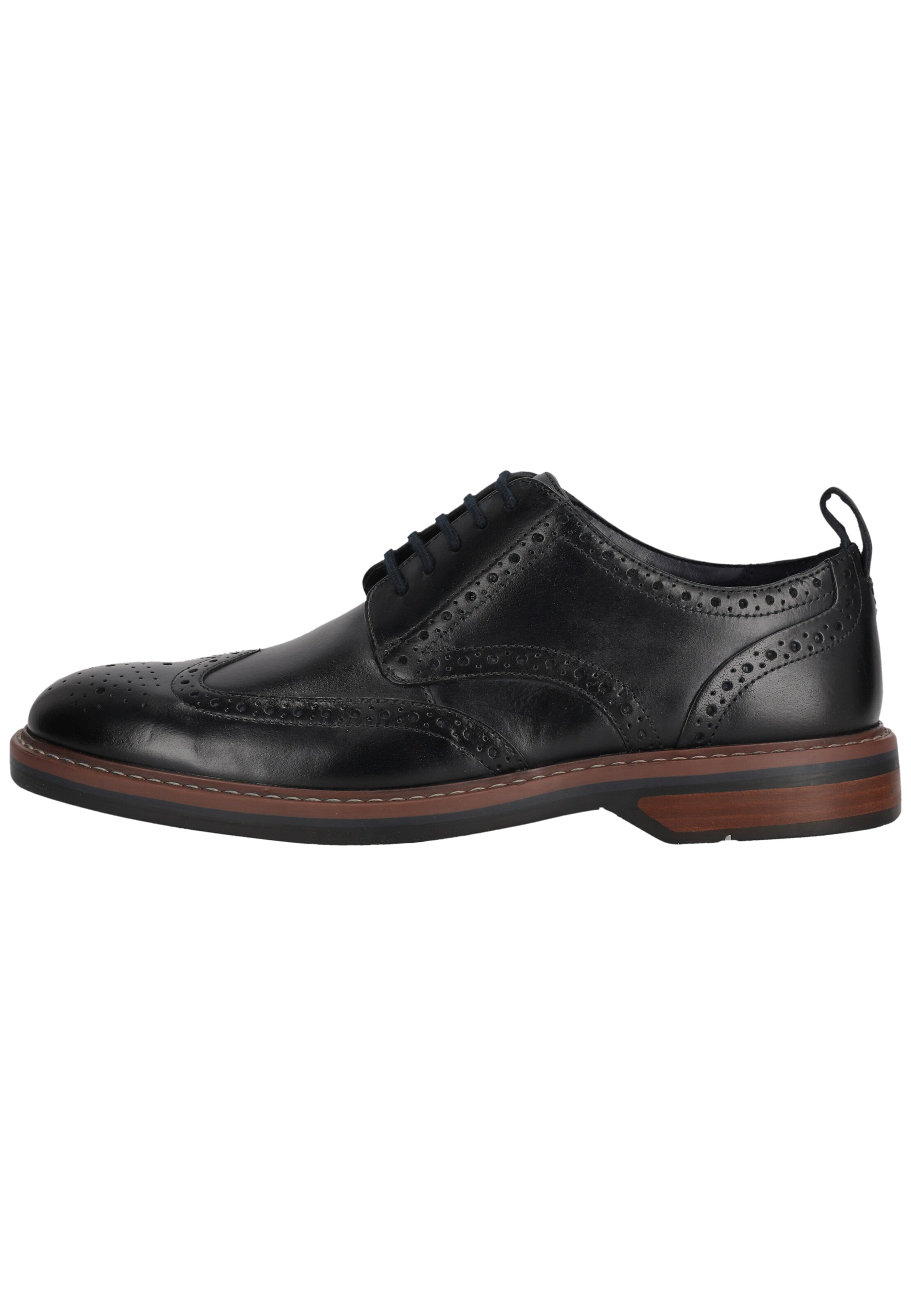 CLARKS Lace-up shoe 'Aldwin Limit' in Blue