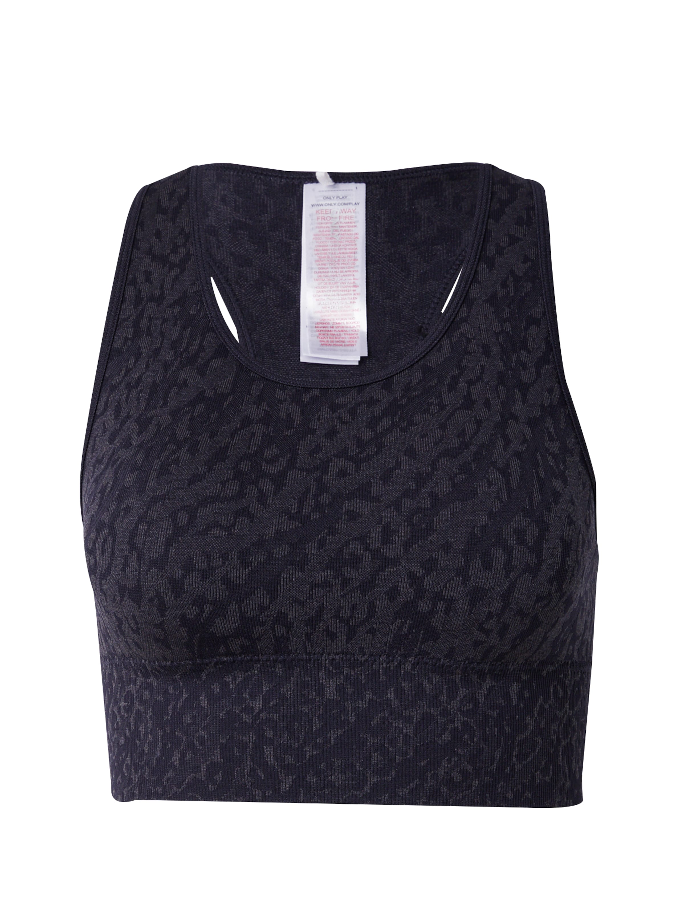 Bustino Reggiseno sportivo 'ONPDaisy-2-Betty' di ONLY PLAY in grigio: frontale