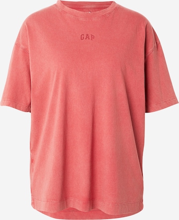 GAP Футболка оверсайз в Красный: спереди